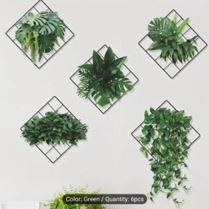 Fancy wall stickers original model 1 model 2 model 3 ( set of 6 )