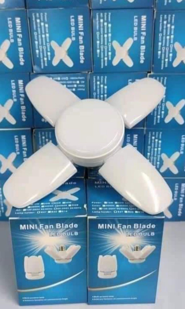 4+1 Mini fan Shape led light with box