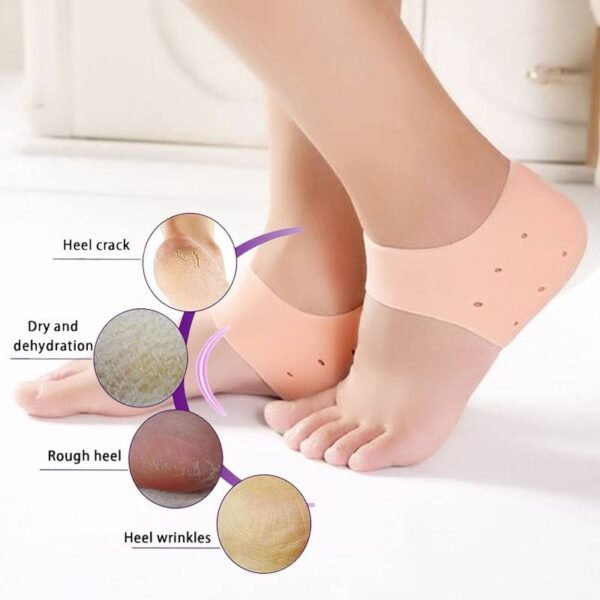 🔥 Ultimate Foot Rescue: Anti-Heal Pad & Anti-Crack Shield for Smooth, Pain-Free Heels! -1 Pair