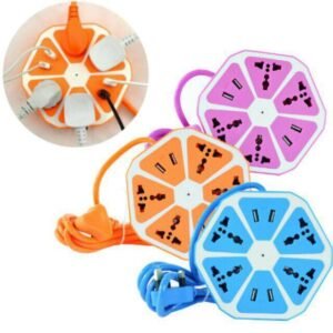 Hexagon socket with 4 usb Imported quality