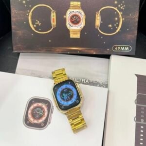 Luxury Golden Ultra Smart watch 24K with box