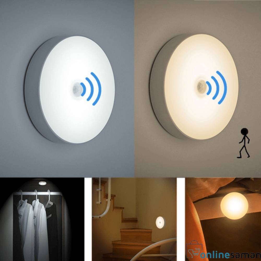 "Ultra-Bright Sensor Motion Light – Smart Wireless LED for Home Safety & Night Illumination" -1