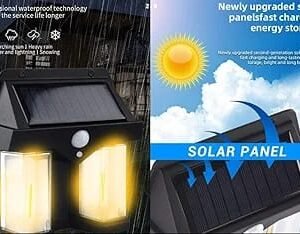 New Design Double Layer solar Light sensor original 💯 with box big size