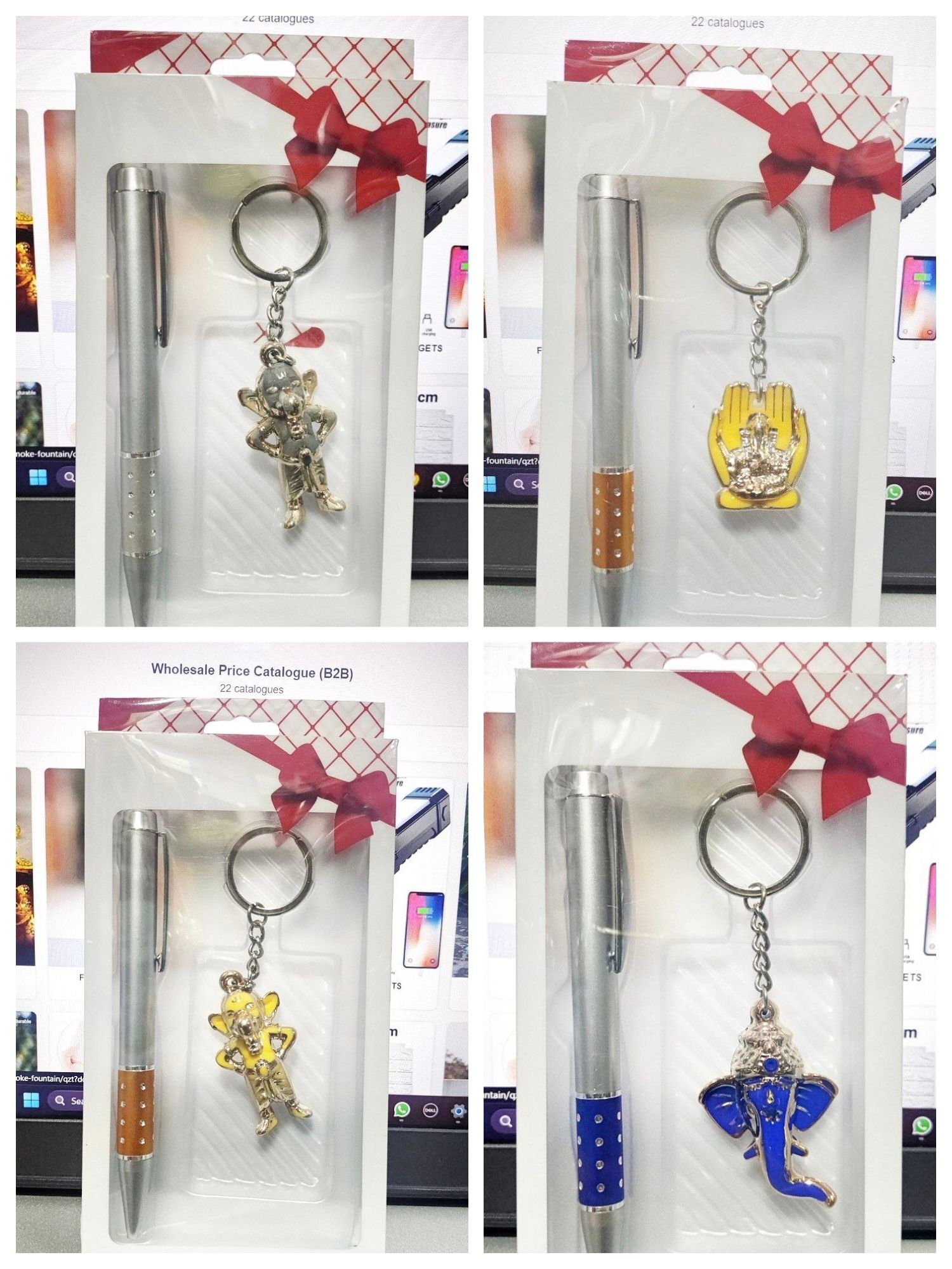 Premium Quality Pen with God's Keyring original with box
