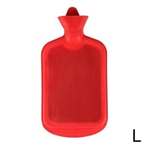 Hot Water Bag (2 litre) Non Electric Rubber Bottle hot bag, hot water bag for period cramps, Heating Bottle, for Body Pain Relief Therapy, Hot and Cold Therapies. (Multicolor)