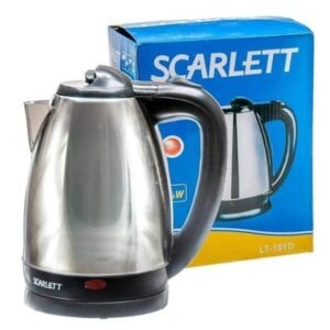 Efficient Scarlett Kettle 2 Litre – Powerful Electric Hot Water Boiler for Home & Office
