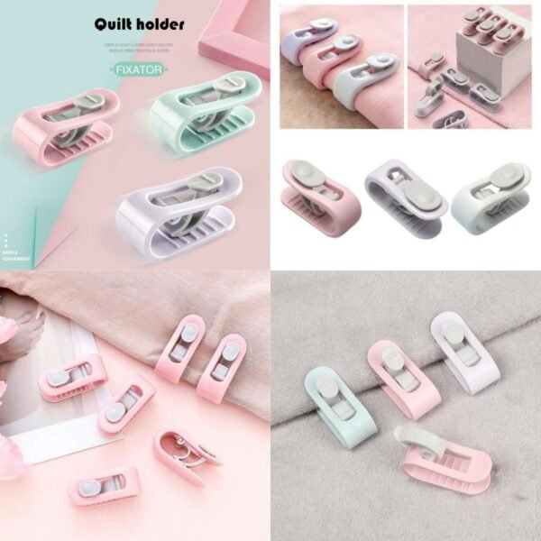 Unique Bed sheet clips set of 2