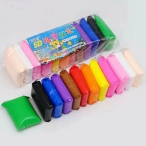 Unique Kids Clay Set of 12 Original – Soft, Safe & Creative Fun for Kids