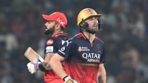 “Virat Kohli batting for Royal Challengers Bangalore in IPL 2025”