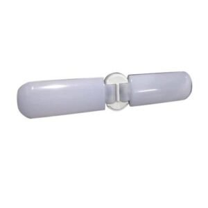 Bright 2 Blade LED Light – Compact Foldable Fan Bulb