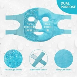 “Fancy 5-Minute Soothing Gel Mask – Instantly Hydrates & Refreshes Skin”