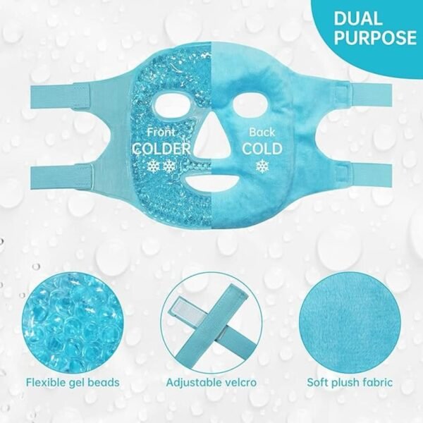 “Fancy 5-Minute Soothing Gel Mask – Instantly Hydrates & Refreshes Skin”