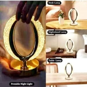 golden creative table lamp