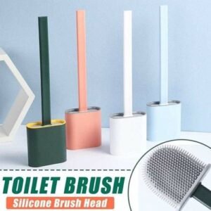 Silicone toilet brush for multi purpose with box