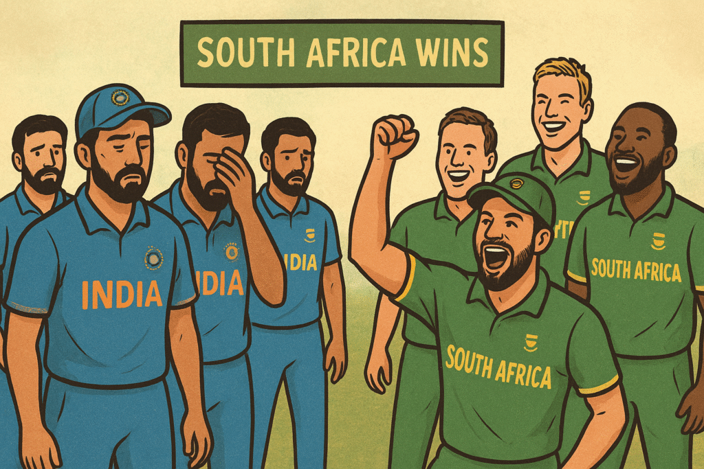 India vs South Africa 2nd ODI 2025: South Africa Chase Down 359 on Dewy Raipur Night — India’s Tons Go in Vain as Proteas Level Series 1–1