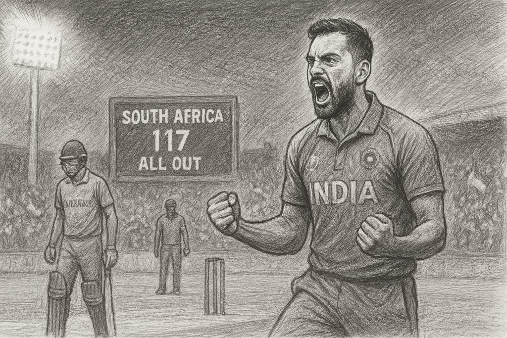 India vs South Africa 3rd T20I: Arshdeep’s Fire, Markram’s Lone Battle & India’s Commanding 7-Wicket Win