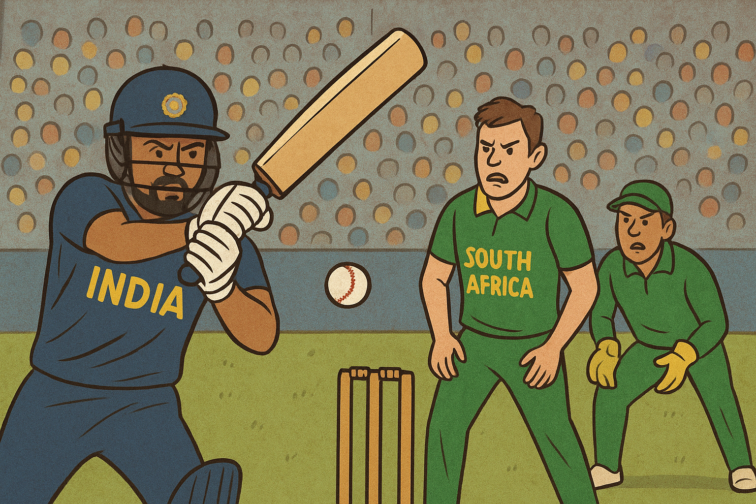 India vs South Africa 1st T20I: Clinical Bowling & Pandya Firepower — Hosts Win by 101 Runs 1 India vs South Africa 1st T20I: Clinical Bowling & Pandya Firepower — Hosts Win by 101 Runs