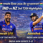 IND vs NZ 3rd T20I: Abhishek’s Record Blitz, Bumrah’s Magic & India’s Unstoppable March