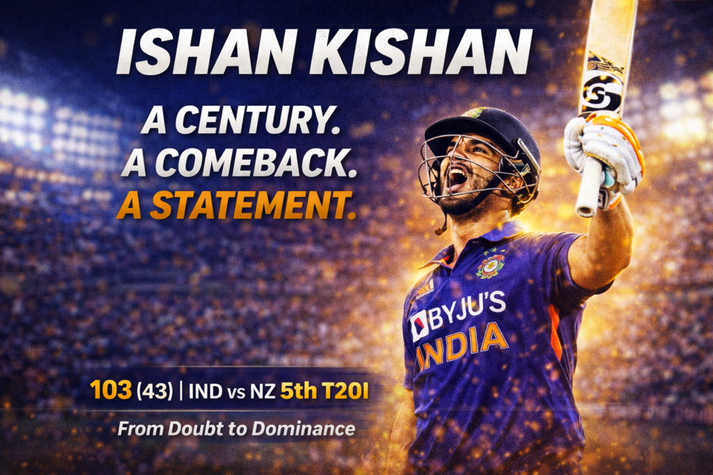 IND vs NZ 5th T20I Highlights: Ishan Kishan Century, Arshdeep Five-For Seal 4–1 Series Win