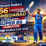 Home 3 India vs Netherlands T20 World Cup 2026: Shivam Dube 66 Sends India to Super 8 Unbeaten
