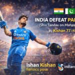Home 2 India vs Pakistan T20 World Cup 2026: Ishan Kishan 77 Powers India Into Super 8 After 61-Run Win