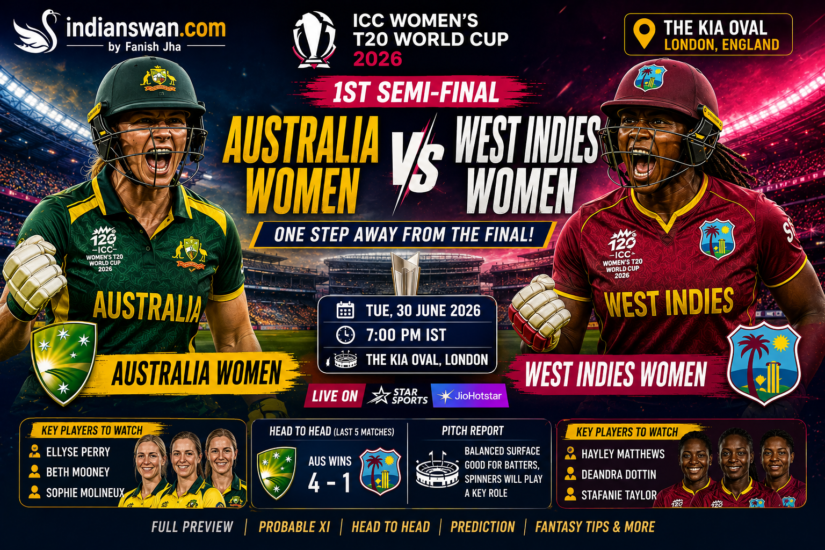 Australia Women vs West Indies Women Semi-Final: Australia Crush West Indies to Reach ICC Women's T20 World Cup 2026 Final | Beth Mooney & Ashleigh Gardner Star
