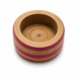 Wooden Tama Bowl for Pooja, Janeu & Vivah Rituals | Traditional Maithil Craft