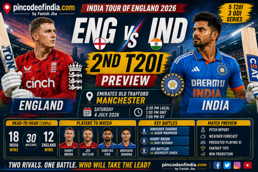 England vs India 2nd T20I 2026 Highlights: Bethell 76 Stuns India on Vaibhav Sooryavanshi’s Historic Debut*
